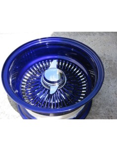 Kit vernice removibile spray wrapping Full Dip 4 cerchi Azzurro elettrico l 2