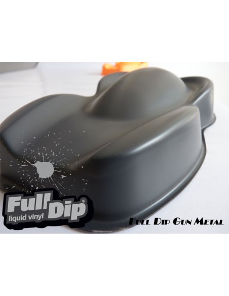 Kit vernice removibile spray wrapping Full Dip 4 cerchi Grigio Gun metal lu