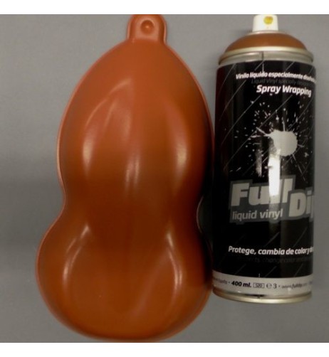 Kit vernice removibile spray wrapping Full Dip 4 cerchi Marrone Militare lu