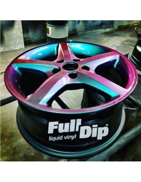 Kit vernice removibile spray wrapping Full Dip 4 cerchi Standard camaleon l