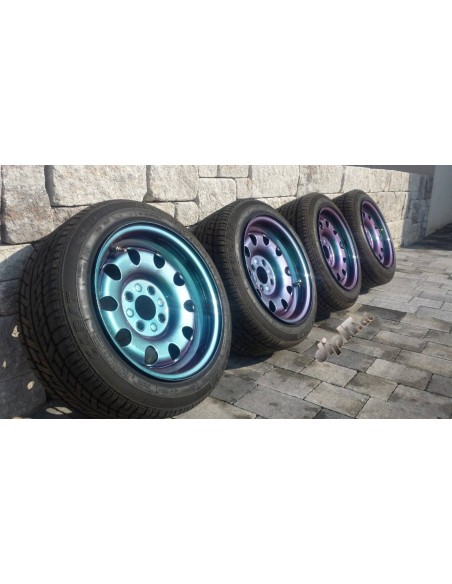 Kit vernice removibile spray wrapping Full Dip per 4 cerchi Absolute cama