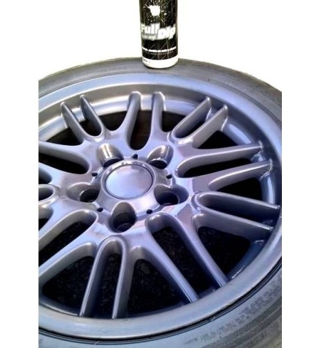 Kit vernice removibile spray wrapping Full Dip per 4 cerchi Antracite luc