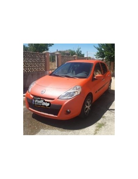 Kit vernice removibile spray wrapping Full Dip per 4 cerchi Arancione luc