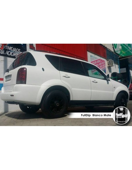 Kit vernice removibile spray wrapping Full Dip per 4 cerchi Bianco lucido