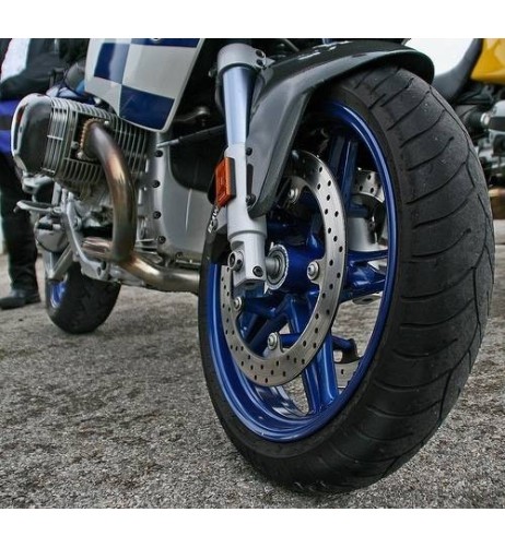 Kit vernice removibile spray wrapping Full Dip per 4 cerchi Blu lucido