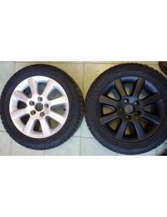 Kit vernice removibile spray wrapping Full Dip per 4 cerchi Nero opaco 2