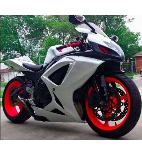 Kit vernice removibile spray wrapping Full Dip per 4 cerchi Rosso fluo lu