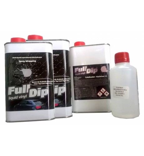 Vernice protettiva Full Dip 3 2L Trasparente Top Coat opaco