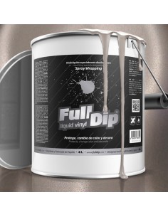 Vernice removibile Full Dip 4L Alluminio perla