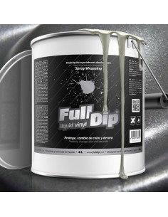 Vernice removibile Full Dip 4L Antracite metallizzato