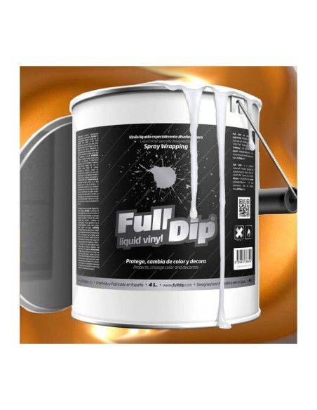 Vernice removibile Full Dip 4L Arancione Candy Perla