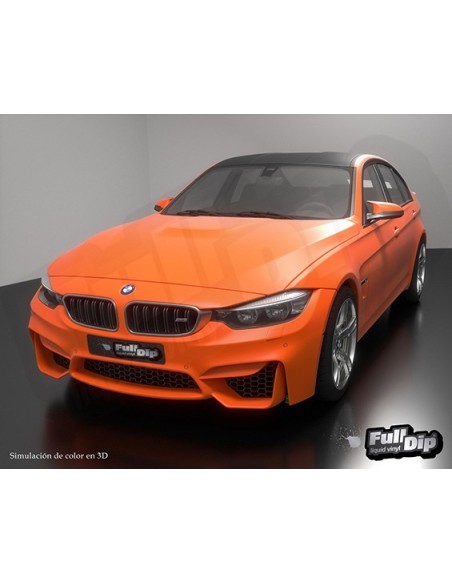 Vernice removibile Full Dip 4L Arancione Fluo