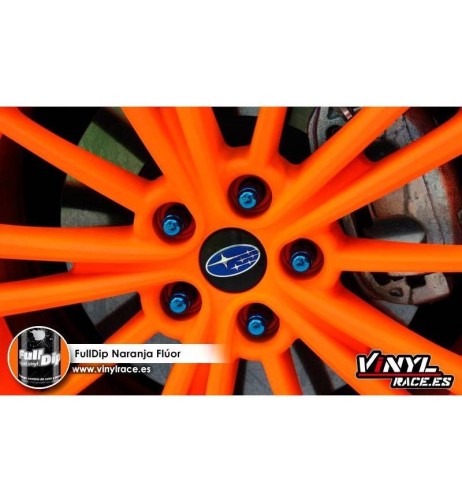 Vernice removibile Full Dip 4L Arancione Fluo