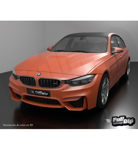 Vernice removibile Full Dip 4L Arancione metallizzato