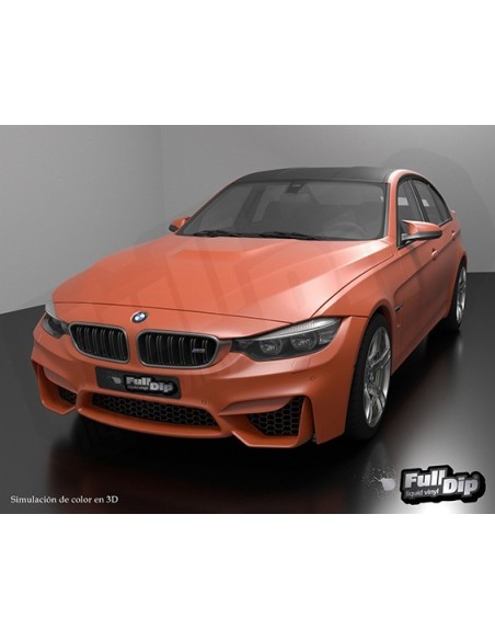 Vernice removibile Full Dip 4L Arancione metallizzato