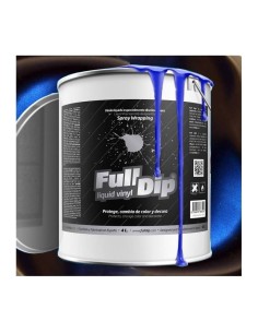 Vernice removibile Full Dip 4L Azzurro elettrico Candy Perla