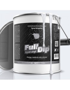 Vernice removibile Full Dip 4L Bianco opaco