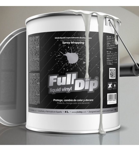 Vernice removibile Full Dip 4L Bianco perla