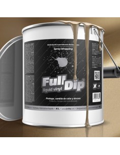 Vernice removibile Full Dip 4L Bronzo metallizzato