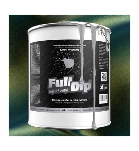 Vernice removibile Full Dip 4L Camaleon Oro Azzurro ghiaccio