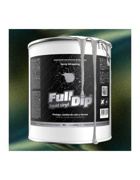 Vernice removibile Full Dip 4L Camaleon Oro Azzurro ghiaccio