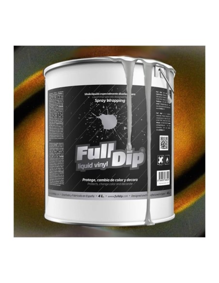 Vernice removibile Full Dip 4L Camaleon Oro Rame