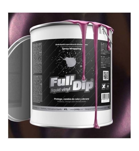 Vernice removibile Full Dip 4L Diamante Rosso Perla