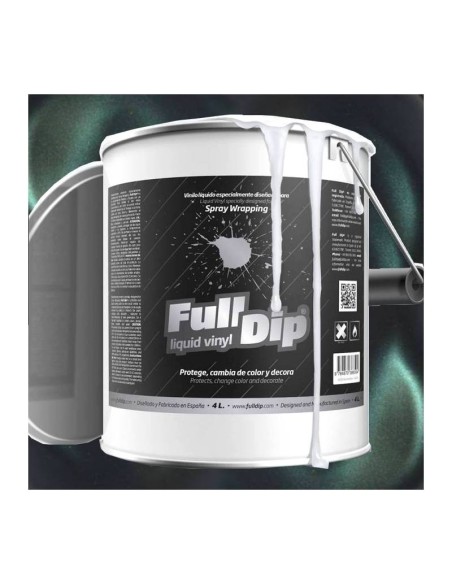 Vernice removibile Full Dip 4L Diamante Verde Perla