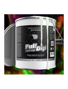 Vernice removibile Full Dip 4L Fotoluminescente Glown in the Dark