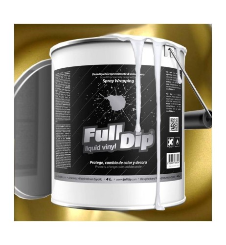 Vernice removibile Full Dip 4L Giallo Candy Perla