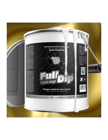 Vernice removibile Full Dip 4L Giallo Candy Perla