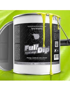 Vernice removibile Full Dip 4L Giallo metallizzato