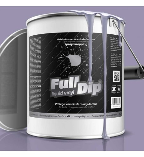 Vernice removibile Full Dip 4L Grigio nardo opaco