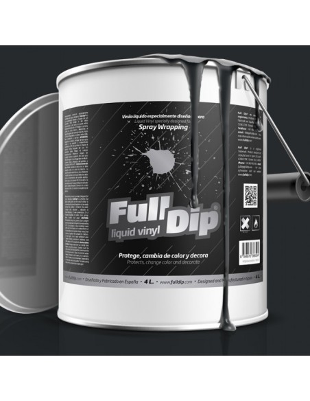 Vernice removibile Full Dip 4L Grigio opaco