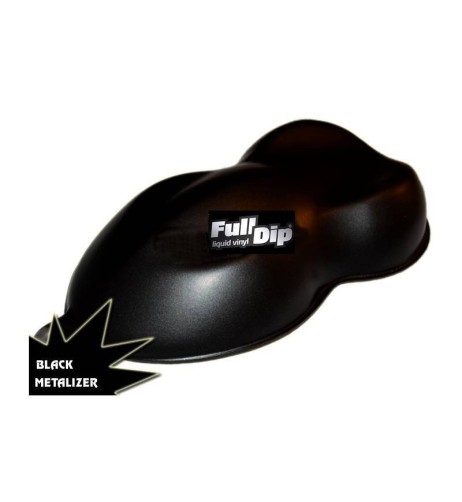 Vernice removibile Full Dip 4L Nero metallizzato