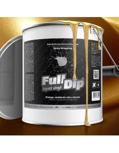 Vernice removibile Full Dip 4L Oro perla