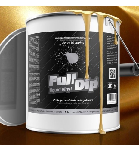 Vernice removibile Full Dip 4L Oro perla