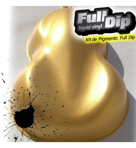 Vernice removibile Full Dip 4L Oro solare metallico Candy Perla