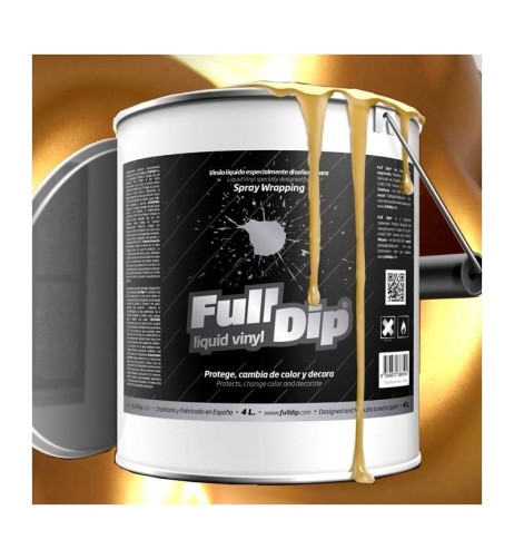 Vernice removibile Full Dip 4L Oro vintage Candy Perla