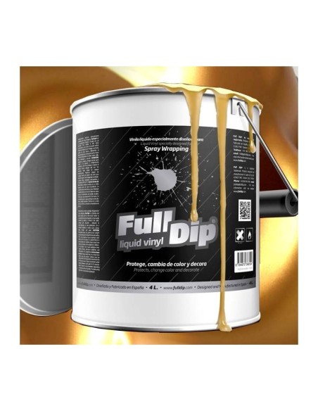 Vernice removibile Full Dip 4L Oro vintage Candy Perla