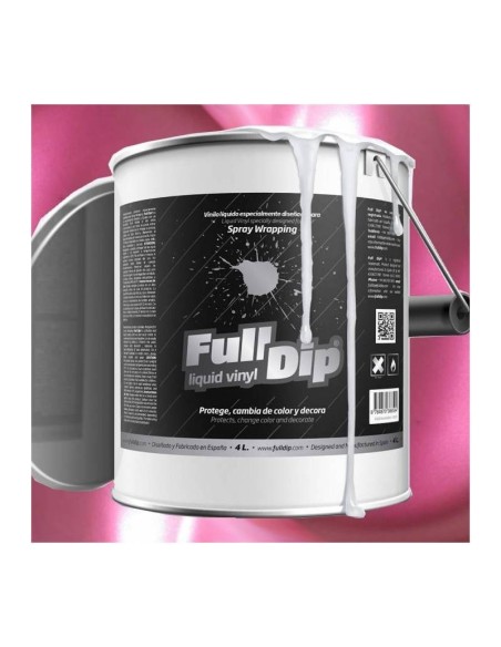 Vernice removibile Full Dip 4L Rosa Candy Perla