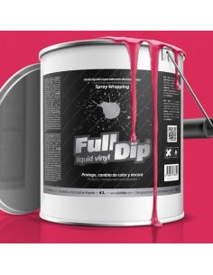 Vernice removibile Full Dip 4L Rosa Fluo