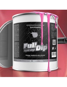 Vernice removibile Full Dip 4L Rosa metallizzato