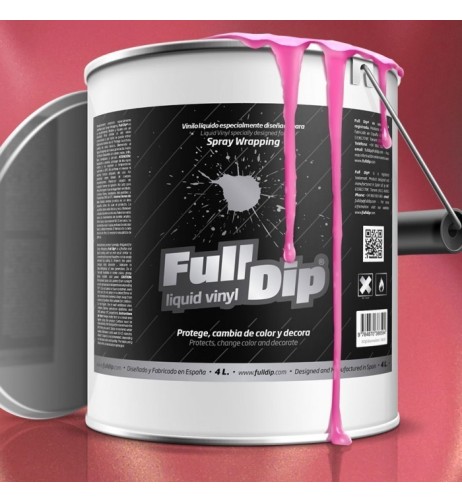 Vernice removibile Full Dip 4L Rosa metallizzato