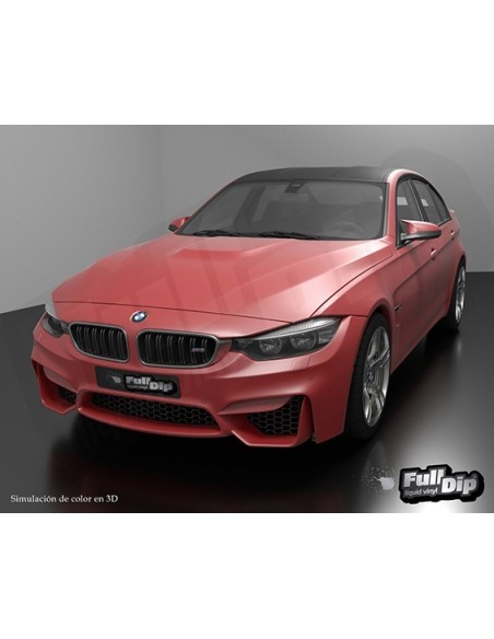Vernice removibile Full Dip 4L Rosso metallizzato