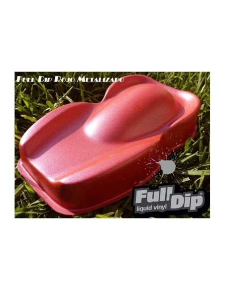 Vernice removibile Full Dip 4L Rosso metallizzato