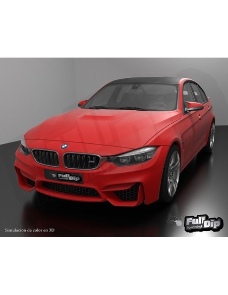 Vernice removibile Full Dip 4L Rosso opaco