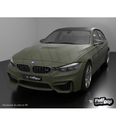 Vernice removibile Full Dip 4L Verde militare opaco