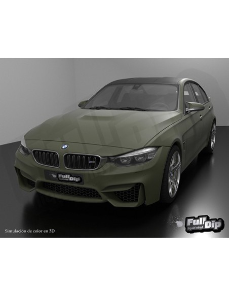 Vernice removibile Full Dip 4L Verde militare opaco
