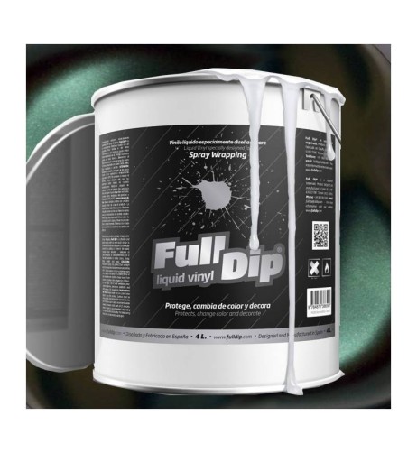 Vernice removibile Full Dip 4L Verde oliva Candy Perla